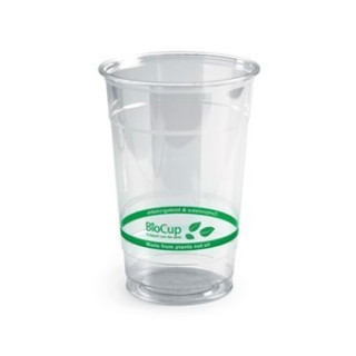 600ml Clear Bioplastic Cup  1000 pcs
