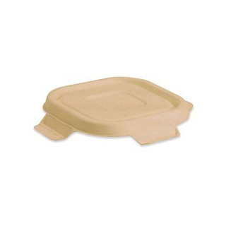 Natural Biodegradable Lids for 280 480 & 630ml Takeaway Box  600 pcs