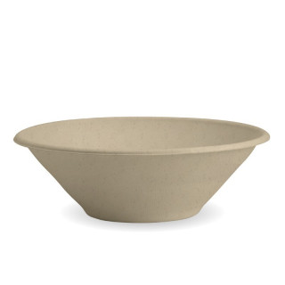 32oz/946ml (196mm) Noodle Soup/Salad Bowl Natural Brown  400 pcs