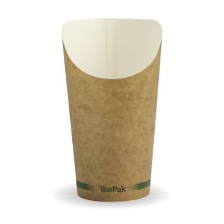 Chips / Calamari Serving Cup 16oz - Kraft  1000 pcs