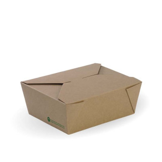 Medium Bio Noodle Box - 152 x 120 x 64mm -FSC Certified  200 pcs