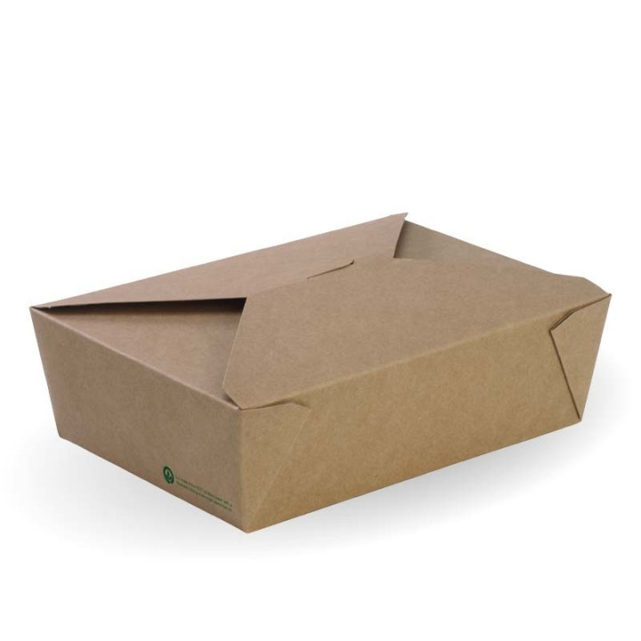 Large Bio Noodle Box - 197 x 140 x 64mm -FSC Certified  200 pcs