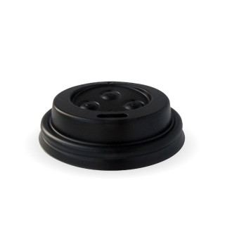 4oz Black Plastic Sipper Lids  1000 pcs
