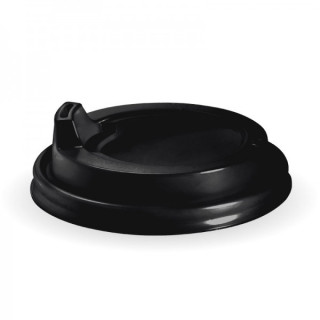 PS Sipper Lids for 8oz(90mm) 12 16 & 20oz - BLACK  1000 pcs