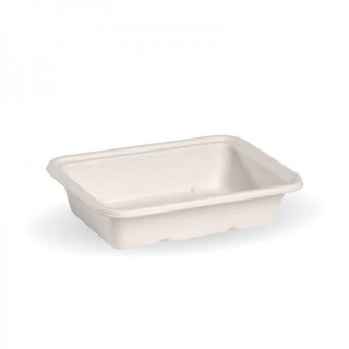 500ml Bio Takeaway Box - WHITE - Lids Optional  500 pcs