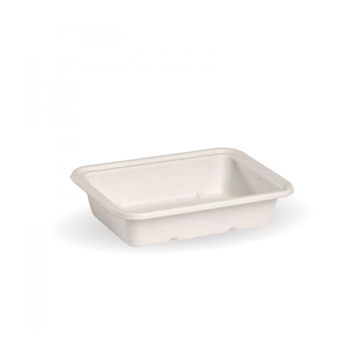 500ml Bio Takeaway Box - WHITE - Lids Optional  500 pcs
