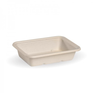 500ml Bio Takeaway Box - NATURAL - Lids Optional  500 pcs