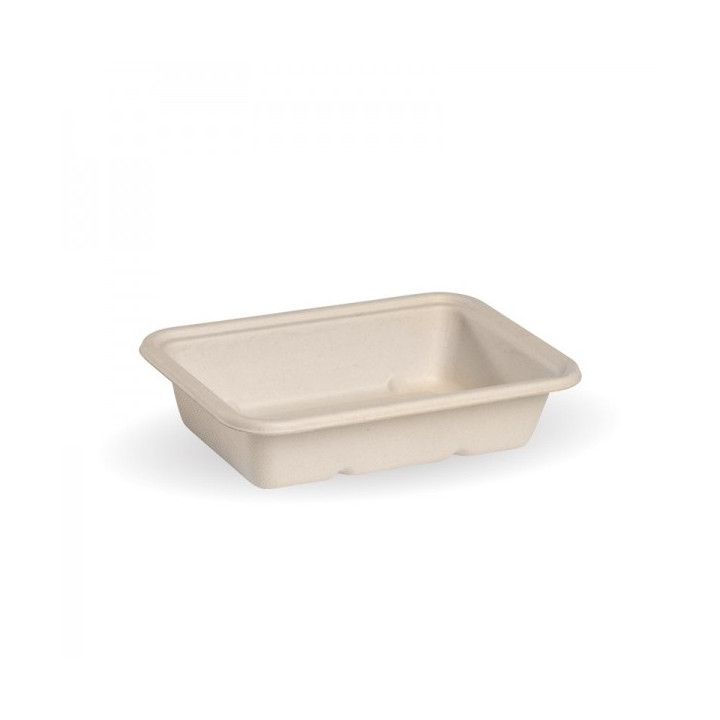 500ml Bio Takeaway Box - NATURAL - Lids Optional  500 pcs