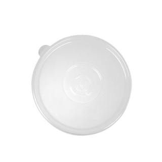 Clear PP Lids for 24 32 & 40oz Sugarcane Takeaway Bowl  400 pcs