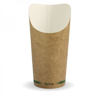 Chips / Calamari Serving Cup 32oz - Kraft  500 pcs