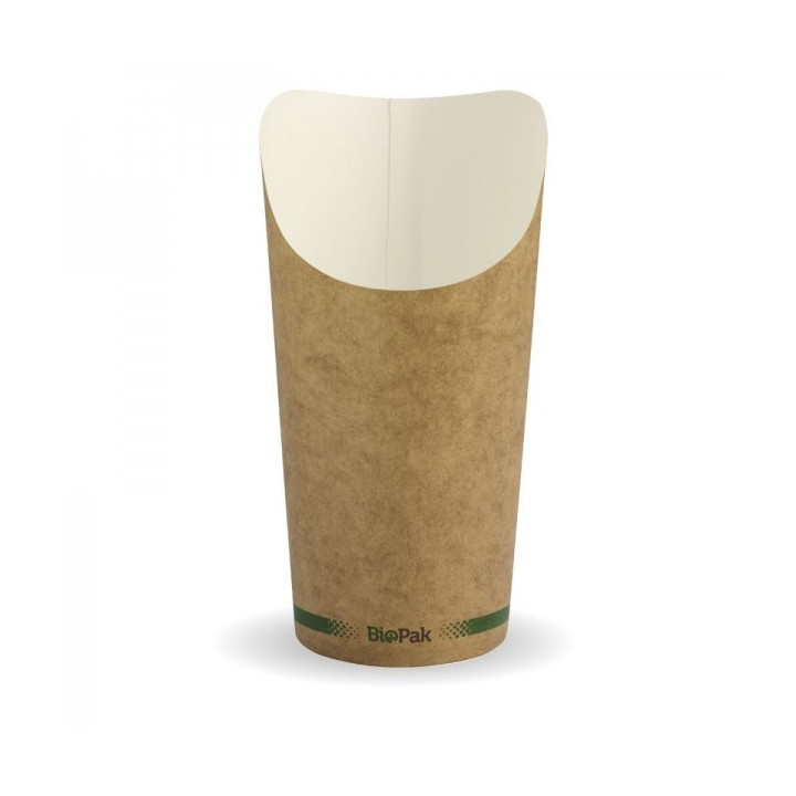 Chips / Calamari Serving Cup 32oz - Kraft  500 pcs