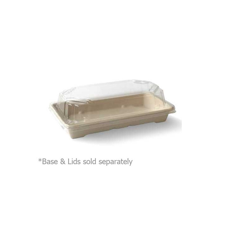 Clear PLA Sushi Tray Lid Small  600 pcs