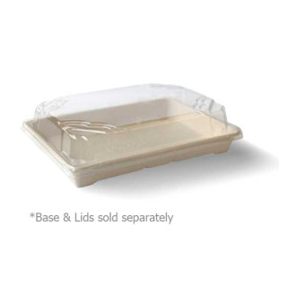 Clear PLA Sushi Tray Lid Medium  600 pcs