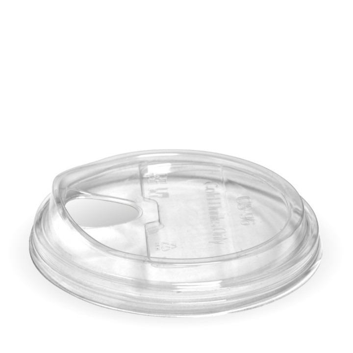 300-700ml Sipper PLA Lid for 300 to 700 ml Bio Clear Cups 1000 pcs