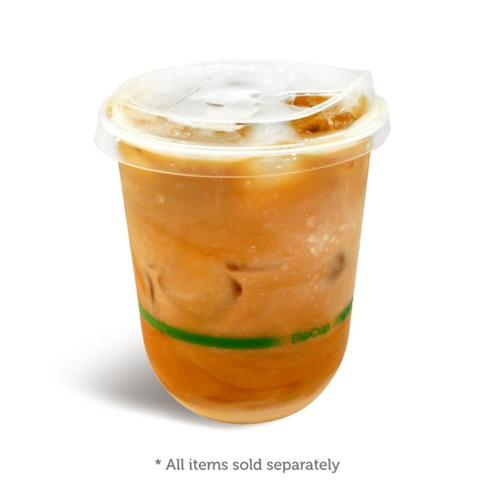 300-700ml Sipper PLA Lid for 300 to 700 ml Bio Clear Cups 1000 pcs