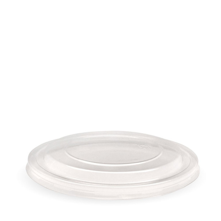 500-1000ml Kraft BioBowl PLA lid - clear  400 pcs