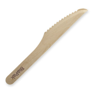 16cm FSC Certified Coated Wooden Knife 1000 pcs