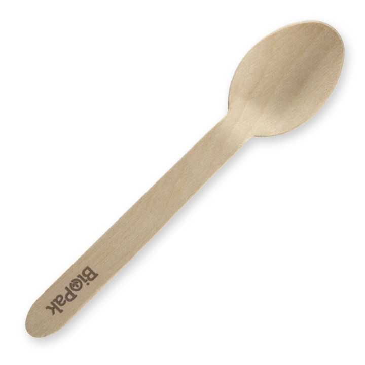 16cm FSC Certified Coated Wooden Spoon 1000 pcs