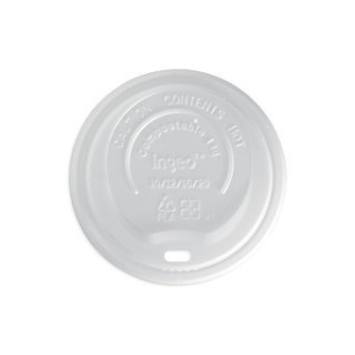 Lid for 8(90mm) 12 16 & 20oz BioPak Cup PLA  1000 pcs
