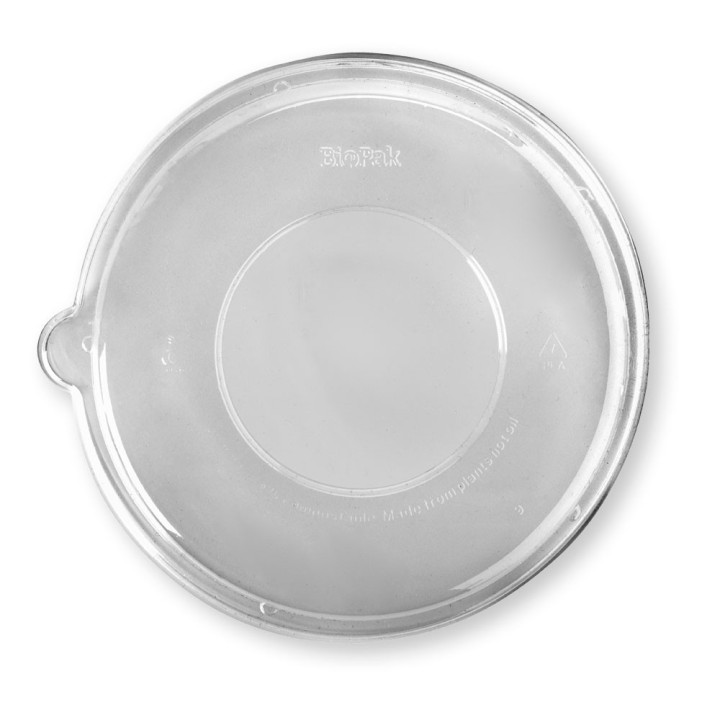 Bioplastic Dome Lid for 24 32 & 40oz Bowls 400 pcs